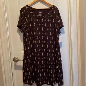 Womens 1x 60 percent cotton 40 polyster